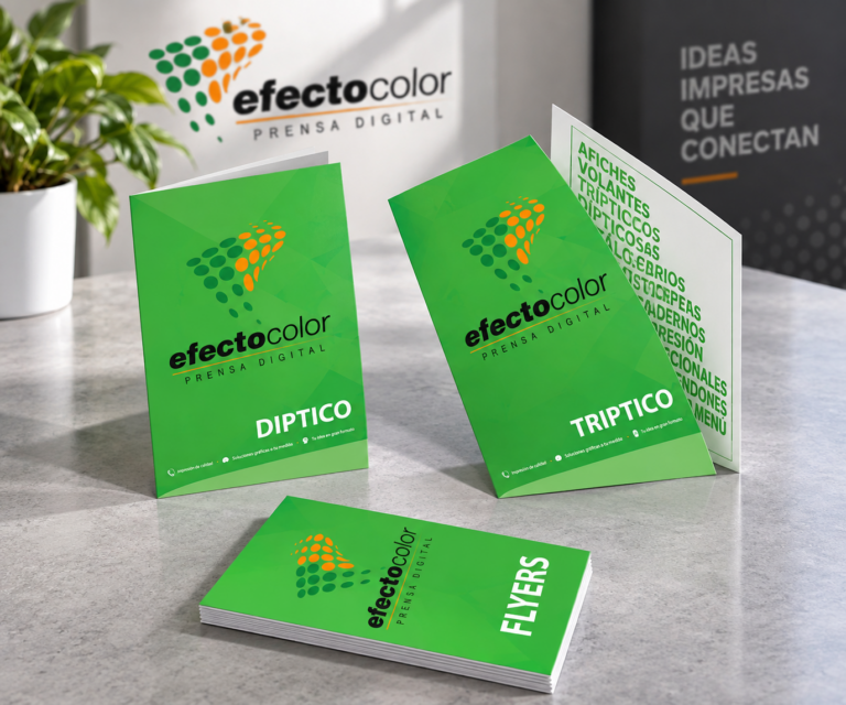Dípticos, Trípticos y Volantes
